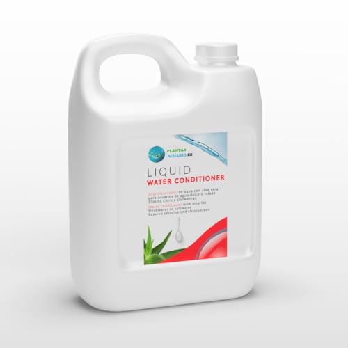 Aquarium Wasseraufbereiter gegen Chlor und Chloramine mit Aloe Vera, Wasseraufbereiter 5 Liter von PlantasAcuario