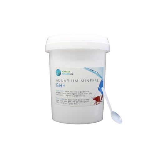 PlantasAcuario Aquarium Mineral GH+, Remineralisierungssalz für Aquarium und Gambarium, 1000 g von PlantasAcuario