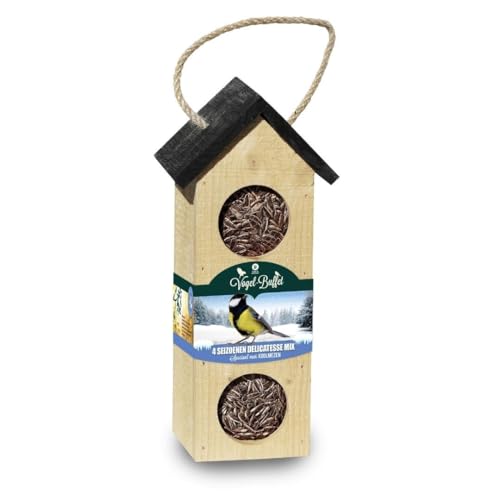 Bird Buffet | Vogelfutter Bird-Chalet zum afhängen 3v | Vogelfutter für Meise | 1x 200gr | 4-Jahreszeiten-Futter | vogelhaus zum aufhängen | vogelfutter wildvögel ganzjährig | vogelhaus wetterfest Bird Buffet | Vogelfutter Bird-Chalet zum afhängen 3v | Vogelfutter für Meise | 1x 200gr | 4-Jahreszeiten-Futter | vogelhaus zum aufhängen | vogelfutter wildvögel ganzjährig | vogelhaus wetterfest von Plants by Frank