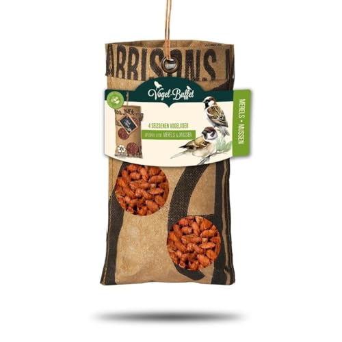 Plants by Frank Bird Buffet | Vogelfutter ECO Tasche zum afhängen | Vogelfutter für Spatzen & Amseln | 1x 300gr | 4-Jahreszeiten-Futter | vogelhaus zum aufhängen | vogelfutter wildvögel ganzjährig Plants by Frank Bird Buffet | Vogelfutter ECO Tasche zum afhängen | Vogelfutter für Spatzen & Amseln | 1x 300gr | 4-Jahreszeiten-Futter | vogelhaus zum aufhängen | vogelfutter wildvögel ganzjährig von Plants by Frank