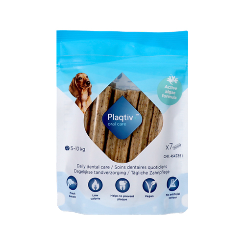 Plaqtiv+ Kausnacks Hund M/L - 7 Stück Plaqtiv+ Kausnacks Hund M/L - 7 Stück von Plaqtiv+