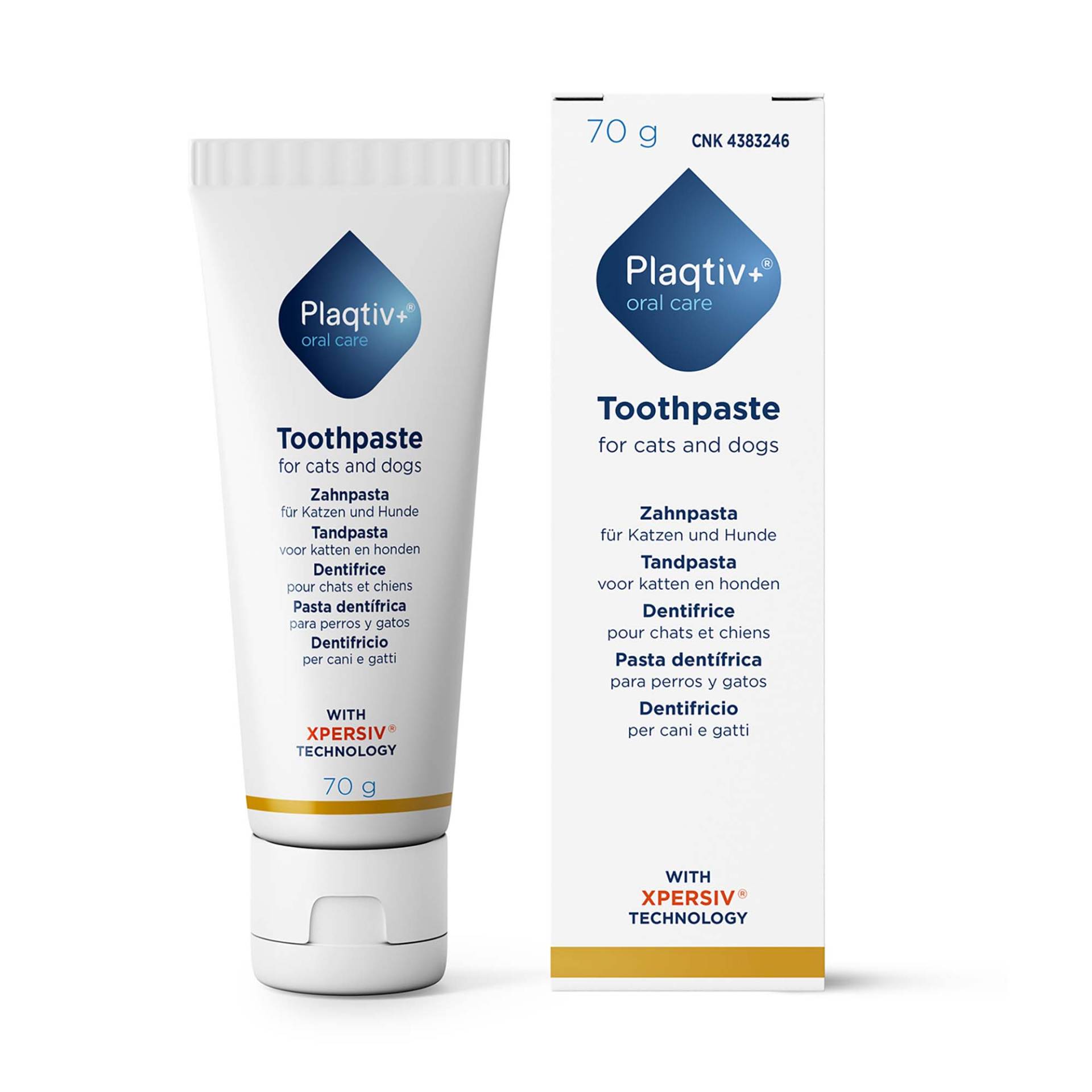 Plaqtiv+ Zahnpasta - 70 g von Plaqtiv+