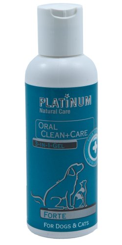 Platinum Oral Clean + Care Gel forte für Hunde und Katzen zur Zahnpflege 120 ml Platinum Oral Clean + Care Gel forte für Hunde und Katzen zur Zahnpflege 120 ml von Platinum
