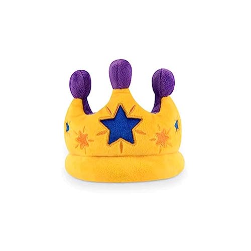 P.L.A.Y. Cute Plush Dog Toys - Birthday Party Celebration Themed Durable Squeaker Chew Toy, Great for Puppies & Small, Medium, Large Dogs - Machine Washable, Recycled Materials (Canine Crown, X-Small) von P.L.A.Y. – Pet Lifestyle & You