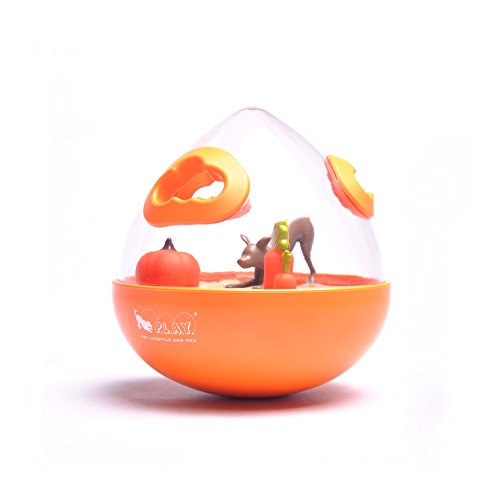 P.L.A.Y. Wobble Ball Toy-Orange von P.L.A.Y. – Pet Lifestyle & You