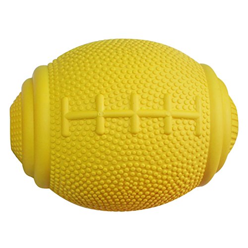 PlayfulSpirit Tricky Treat Rugbyball: Hundeleckerli-Dispenser - Hervorragend zur Angstlinderung und zum Ausbrechen aus Langeweile, Spaßiges Spielzeug zum Apportieren für die Welpenerziehung PlayfulSpirit Tricky Treat Rugbyball: Hundeleckerli-Dispenser - Hervorragend zur Angstlinderung und zum Ausbrechen aus Langeweile, Spaßiges Spielzeug zum Apportieren für die Welpenerziehung von PlayfulSpirit