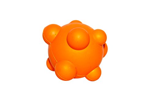 PlayfulSpirit Unebener aufspringender Fester Gummiball, Kauspielzeug für zahnende Welpen, Spielzeug für kleinere und mittelgroße Hunde, Fangen und Apportieren PlayfulSpirit Unebener aufspringender Fester Gummiball, Kauspielzeug für zahnende Welpen, Spielzeug für kleinere und mittelgroße Hunde, Fangen und Apportieren von PlayfulSpirit