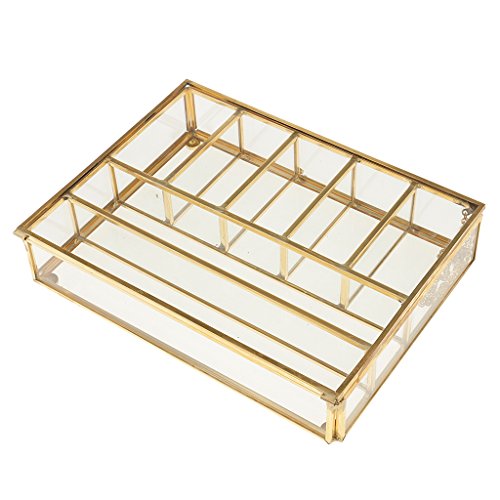 Pleayietoopiatiey Geometrische Glasgitter Schmuckschatulle Sukkulenten Behälter 20 x 15 x 5 cm Pleayietoopiatiey Geometrische Glasgitter Schmuckschatulle Sukkulenten Behälter 20 x 15 x 5 cm von Pleayietoopiatiey