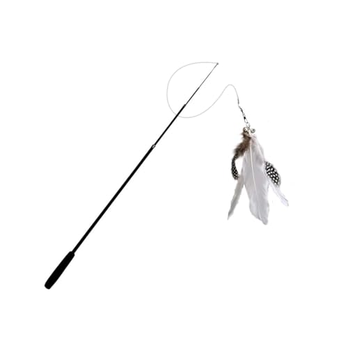 Pleayietoopiatiey Teasing Stab für drinnen und draußen, Ersatz-Federglocke, interaktives Spielzeug, Stab für Haustiere, 1,8 m, Weiß Pleayietoopiatiey Teasing Stab für drinnen und draußen, Ersatz-Federglocke, interaktives Spielzeug, Stab für Haustiere, 1,8 m, Weiß von Pleayietoopiatiey