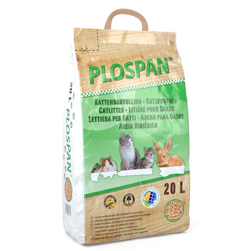 Plospan Katzenstreu - 20 l von Plospan
