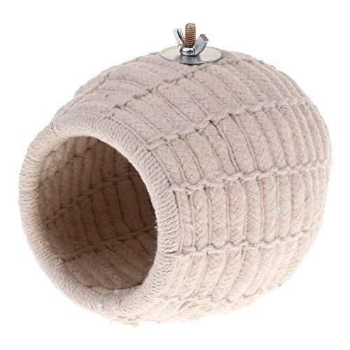 Plumflex Rope Weave Bird Breeding Nest Bed Toy für Sittich Käfig für Papageien Barsch Brut Nistkasten von Plumflex
