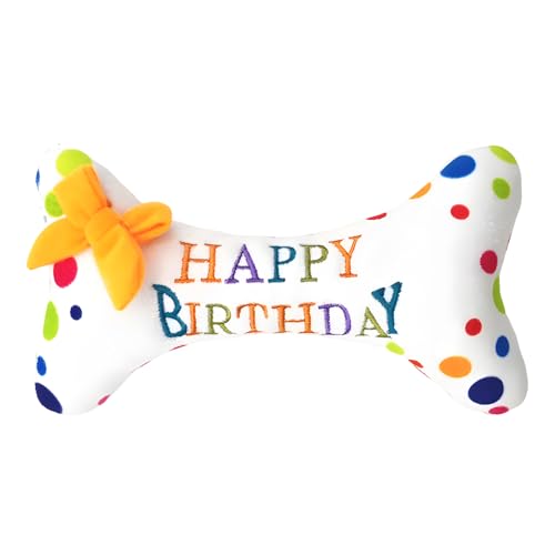 Pluvyze Hunde Geburtstag,Hundespielzeug Geburtstag,Hund Geburtstag, Haustier-Hundekuchen-Knorpelspielzeug Geburtstagsgeschenke für Kleine und Mittelgroße Hunde Pluvyze Hunde Geburtstag,Hundespielzeug Geburtstag,Hund Geburtstag, Haustier-Hundekuchen-Knorpelspielzeug Geburtstagsgeschenke für Kleine und Mittelgroße Hunde von Pluvyze