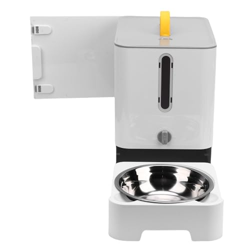 Plyisty Auto -MUTO -Feeder für Hohe Katzenhunde Hundehunde Food Store Container mit Automatischer Lebensmittelfunktion und Multifunktionaler Gebrauch (Grey) von Plyisty