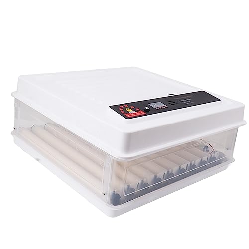 Plyisty Automatisch Intelligentes Küken -Inkubator mit LED -Eierlicht und Wasserfüllung für den Heimgebrauch (EU -Stecker 220 V 64 Eier) von Plyisty