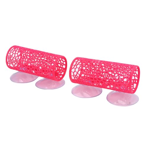 Plyisty Betta Tunnele 2 PCs. Einfache Reinigung von Holle mit Aquariumdekorationen für das Betta -Fisch -Versteck, EIN Schwimmrohr, um die Schönheit von Aquarien zu Verbessern, Geeignet für RIS und von Plyisty