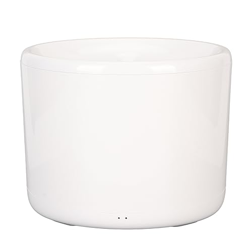 Plyisty Cat Water Fountain, App Control Stille PET PET Water Spender 100-240V 2L Kapazität mit Filter für Haustiere für Katzen (EU-Stecker) von Plyisty