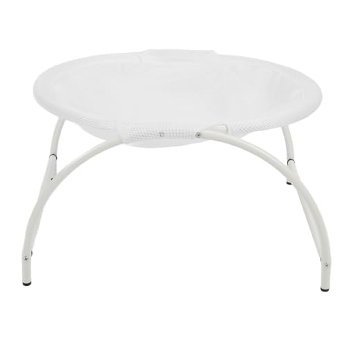 Plyisty Erhöhtes Katzenbett, Haustier -Hängemattenbett -Maschen Leinwandstoff für Kleine Hund (White) von Plyisty