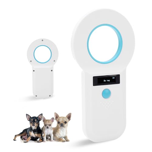 Plyisty Haustier-Mikrochip-Leser-Scanner, RFID-Haustier-Chip-ID-Scanner mit 128 Datensätzen, Datenspeicherung, Wiederaufladbarer Tiermarken-Scanner für ISO11784/85/FDX-B/EMID Plyisty Haustier-Mikrochip-Leser-Scanner, RFID-Haustier-Chip-ID-Scanner mit 128 Datensätzen, Datenspeicherung, Wiederaufladbarer Tiermarken-Scanner für ISO11784/85/FDX-B/EMID von Plyisty