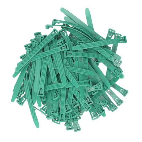 Plyisty Hühnerbeinbänder, Pp Robuste 100pcs Nummerierte Wiederverwendbare Hühnerbeinringe für Entengans (Green) von Plyisty