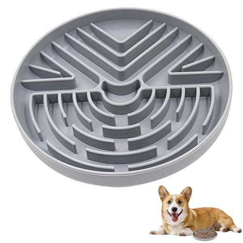 Antischlingnapf Hunde für Große & Kleine Hunde, Anti Würgen Hundenapf mit Rutschfester Unterseite, Slow Feeder Hundenapf, Dog Bowl, Anti Schling Napf Hund, Das Fressen verlangsamt Antischlingnapf Hunde für Große & Kleine Hunde, Anti Würgen Hundenapf mit Rutschfester Unterseite, Slow Feeder Hundenapf, Dog Bowl, Anti Schling Napf Hund, Das Fressen verlangsamt von Pmueuff