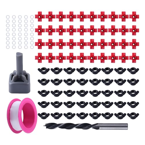 Pocoiau ABS Plastik Hühnchen Wasserer Mit Edelstahl Nippel Automatische Geflügeltrinker Für Coops Käfig Und Leckdosenhygiene Zeitsparungs Setup Leckdosen Hühnerwasserer von Pocoiau
