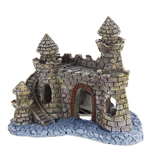 Pocoiau Aquarium-Dekoration, handbemalt mit realistischen Aquarien, Ornamente, kleines Felshaus, Fischunterstände Pocoiau Aquarium-Dekoration, handbemalt mit realistischen Aquarien, Ornamente, kleines Felshaus, Fischunterstände von Pocoiau