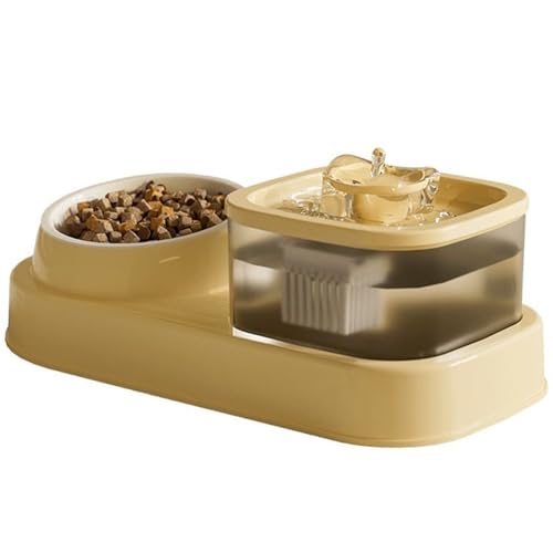 Pocoiau Katzen-Wasserbrunnen und Futternapf, zirkulierendes Wasser, sicher und leise, intelligenter Laufwasser, Katzennapf, 1000 ml, Wasserspender für Katzen, Haustier-Trinkbrunnen für Haustiere, Pocoiau Katzen-Wasserbrunnen und Futternapf, zirkulierendes Wasser, sicher und leise, intelligenter Laufwasser, Katzennapf, 1000 ml, Wasserspender für Katzen, Haustier-Trinkbrunnen für Haustiere, von Pocoiau