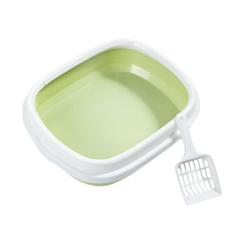 Pocoiau Spritzer Resistente Haustierstreue Tablettluftlöcher Löcher Abnehmbare Struktur Würfe Box Geeignet Für Verschiedene Rassen Hygienische Ovale Box Mit Enthaltenen Schaufeln Pocoiau Spritzer Resistente Haustierstreue Tablettluftlöcher Löcher Abnehmbare Struktur Würfe Box Geeignet Für Verschiedene Rassen Hygienische Ovale Box Mit Enthaltenen Schaufeln von Pocoiau