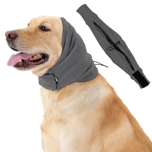 Poiinvc Hunde Gehörschutz & Ohrenschützer Hoodie Atmungsaktiver Ohrenwärmer mit Geräuschreduzierung für Ängstliche Hunde bei Feuerwerk Gewitter Straßenlärm Weicher Komfort für kleine mittelgroße Poiinvc Hunde Gehörschutz & Ohrenschützer Hoodie Atmungsaktiver Ohrenwärmer mit Geräuschreduzierung für Ängstliche Hunde bei Feuerwerk Gewitter Straßenlärm Weicher Komfort für kleine mittelgroße von Poiinvc