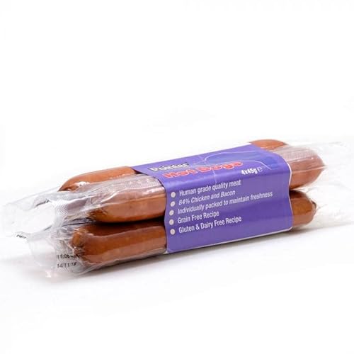 Pointer Hot Dog Kauspielzeug für Hunde, 4 Stück Pointer Hot Dog Kauspielzeug für Hunde, 4 Stück von Pointer