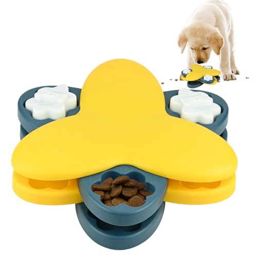 Hunde-Puzzle-Spielzeug, stimuliert Gehirnspiele, lindert Langeweile, Anreicherung, interaktives Leckerli-Spiel, Haustier-Futterspender, Haustier-Aktivitätsgeschenk-Zubehör für kleine, mittelgroße und von PokeAir