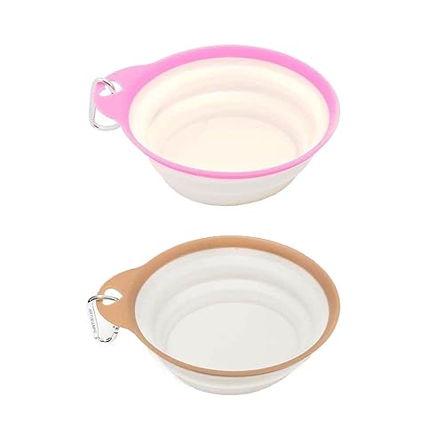 Pokinge 1Pcs Folding Silikon Hund Schüssel Faltbare Katze Feeder Utensilien Tragbare Haustier Trinken Container Fütterung Schüssel Haustier Liefert für Outdoor Reisen Pokinge 1Pcs Folding Silikon Hund Schüssel Faltbare Katze Feeder Utensilien Tragbare Haustier Trinken Container Fütterung Schüssel Haustier Liefert für Outdoor Reisen von Pokinge
