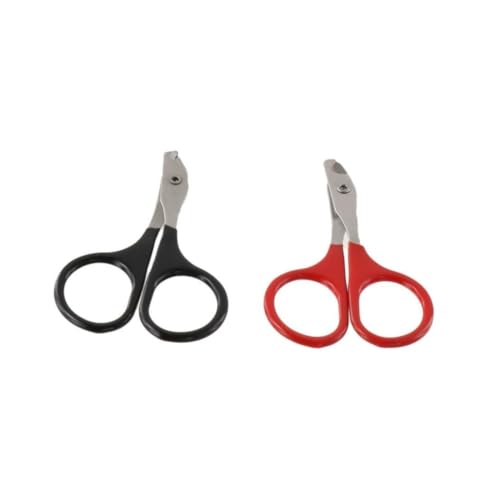 Pokinge 2Pcs Haustier Nagelknipser Bequeme Katze Hund Nagel Trimmer Rot/Schwarz Farbe Welpen Kätzchen Nagel Pflege Werkzeuge Pokinge 2Pcs Haustier Nagelknipser Bequeme Katze Hund Nagel Trimmer Rot/Schwarz Farbe Welpen Kätzchen Nagel Pflege Werkzeuge von Pokinge