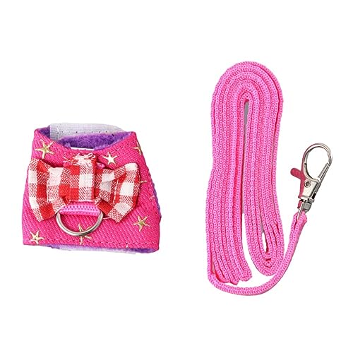 Pokinge Kleine Haustier Weste und Leine Set Verstellbarer Brustgurt Frettchen Eichhörnchen Hamster Sicherheit Outdoor Harness Kleine Haustier Liefert von Pokinge