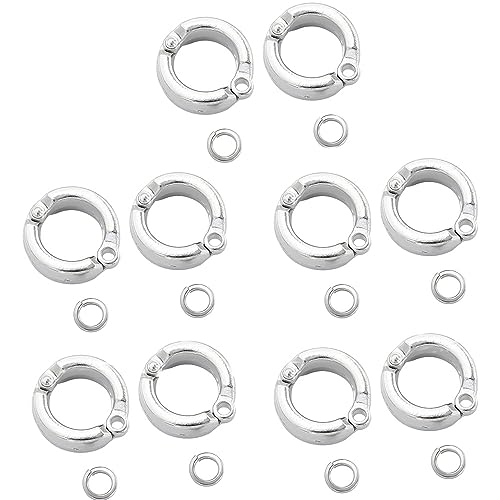 Pokinge Vogelfußringe, 4,5 mm, Anti-Flucht-Pageien-Beinringe, Vogel-Outdoor-Fliegen-Trainingszubehör, 10 Stück von Pokinge