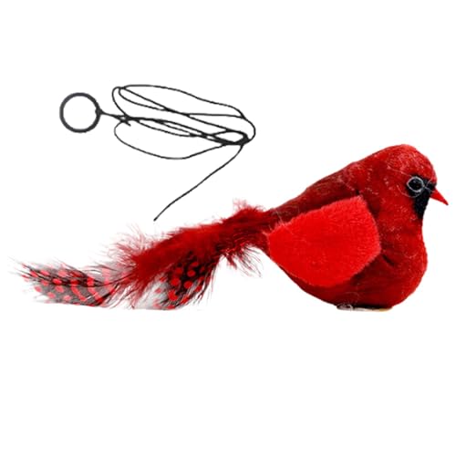 Flying Bird Katzenspielzeug, Simulation Katze Vogel Spielzeug, Interaktives Haustierspielzeug, Zwitschern Vogelspielzeug, Katzenjagd Simulierte Federn Kauspielzeug, 13 x 6 x 4,5 cm für kleine, Flying Bird Katzenspielzeug, Simulation Katze Vogel Spielzeug, Interaktives Haustierspielzeug, Zwitschern Vogelspielzeug, Katzenjagd Simulierte Federn Kauspielzeug, 13 x 6 x 4,5 cm für kleine, von Pokronc