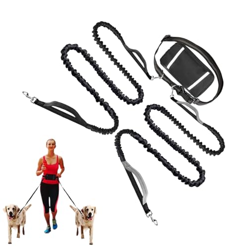 Pokronc Hund Zugseil, Laufleine Mit Praktischer Hüfttasche, Reflektierende Hundeleine Für Jogging, Wanderungen, Outdoor-Aktivitäten Und Camping Pokronc Hund Zugseil, Laufleine Mit Praktischer Hüfttasche, Reflektierende Hundeleine Für Jogging, Wanderungen, Outdoor-Aktivitäten Und Camping von Pokronc