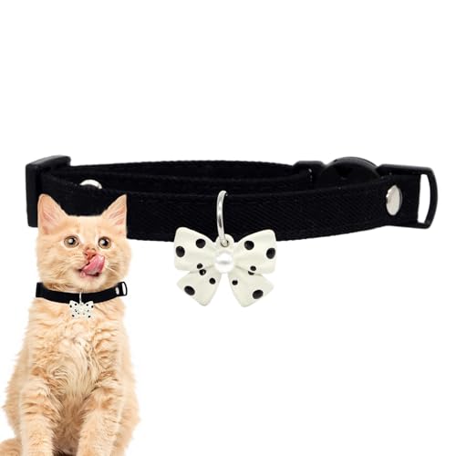 Pokronc Kätzchen-Fliege-Halsband,Fliege-Hundehalsband - Süße Halskette Fliege für Katze,Weiches Hundehalsband, Welpenhalsbänder aus Baumwolle für kleine Hunde, Haustiere, Katzen Pokronc Kätzchen-Fliege-Halsband,Fliege-Hundehalsband - Süße Halskette Fliege für Katze,Weiches Hundehalsband, Welpenhalsbänder aus Baumwolle für kleine Hunde, Haustiere, Katzen von Pokronc