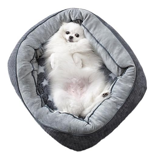 Pokronc Waschbares Hundebett, gemütliche, bequeme Hundehütte, Haustier-Schlafmatratze, verdickte Haustiermatratze, rutschfestes Hundebett, 50 x 48 x 15 cm, zum Schlafen von Welpen Pokronc Waschbares Hundebett, gemütliche, bequeme Hundehütte, Haustier-Schlafmatratze, verdickte Haustiermatratze, rutschfestes Hundebett, 50 x 48 x 15 cm, zum Schlafen von Welpen von Pokronc