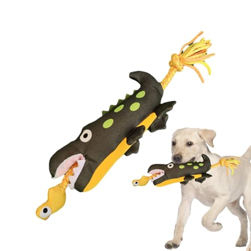 Quietschende Hundespielzeug, Interaktives Haustier-Kauspielzeug, Plüschgefüllte Hundeschlepppuppe, Tauziehen, Quietschende Tierpuppe, Sanft Auf Zähnen Und Zahnfleisch, 46 × 9 × 8 Cm Für Kleine, Mittel Quietschende Hundespielzeug, Interaktives Haustier-Kauspielzeug, Plüschgefüllte Hundeschlepppuppe, Tauziehen, Quietschende Tierpuppe, Sanft Auf Zähnen Und Zahnfleisch, 46 × 9 × 8 Cm Für Kleine, Mittel von Pokronc