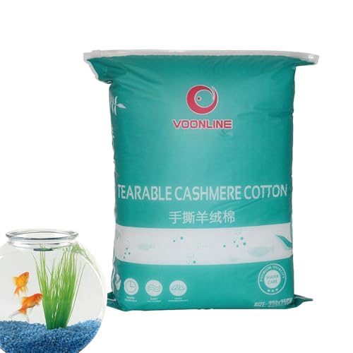 Wasserfilter für Aquarium-Zubehör, Aquarium-Filter-Pad, Feinpartikel-Filtration, langlebig, feine Partikel-Filtration, 250 g für Süßwasser, Meerwasser, kein Wasserwechsel Wasserfilter für Aquarium-Zubehör, Aquarium-Filter-Pad, Feinpartikel-Filtration, langlebig, feine Partikel-Filtration, 250 g für Süßwasser, Meerwasser, kein Wasserwechsel von Pokronc