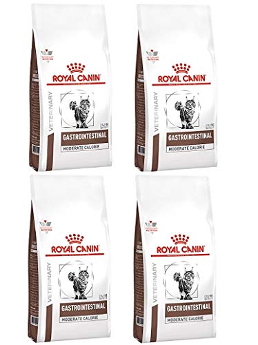 GroßhandelPL Royal Canin Veterinary Diet Feline Gastro Intestinal Moderate Calorie Katzen-Trockenfutter 4 x 2kg von Polbaby