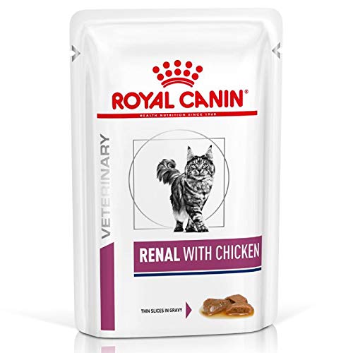 GroßhandelPL Royal Canin Veterinary Diet Feline Renal, Huhn Katzen-Nassfutter 120 x 85g von Polbaby