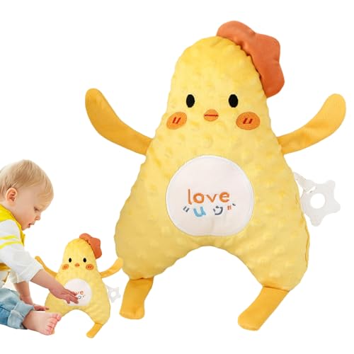 Poludatly Baby Soother, Baby Schlaf Soters - Kuscheliges Stofftier | Weich Bequeme sensorische Plüschpuppe, beruhigende Schlafenszeit -Kindergartendekor für frühe Entwicklung von Poludatly