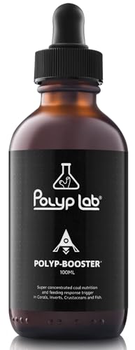 Polyp Lab Polyplab Reef-Roids Polyp-Booster-Löffel-Set, Reefroids Korallenfischfutter (Booster 100 ml + Reefroid Probe) von Polyp Lab