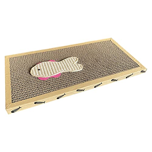 Katzen Kratzbrett, Wellpappe Kratzmatten, Recycelbar Qualitäts-Pappe Kratzpad, Kratzpads Beidseitig Erhältlich Pappe Katzen Kratzbrett Spielzeug Kratzkissen Reversible Ersatz-Kratzkissen Lounge Schlaf Katzen Kratzbrett, Wellpappe Kratzmatten, Recycelbar Qualitäts-Pappe Kratzpad, Kratzpads Beidseitig Erhältlich Pappe Katzen Kratzbrett Spielzeug Kratzkissen Reversible Ersatz-Kratzkissen Lounge Schlaf von Pomrone