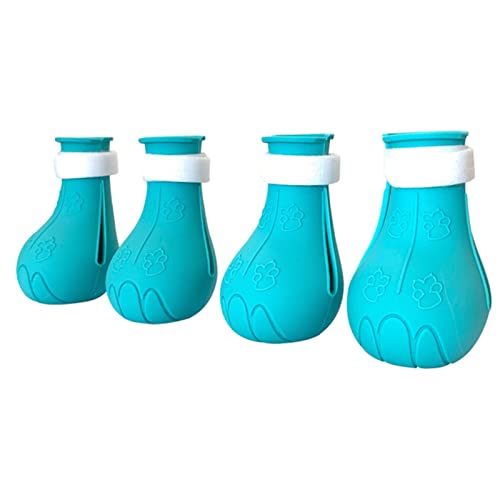 Katzenstiefel für Katzen | Katzenschuhe Pet Anti Scratch 4er Set,Haustier-Kratz-Rückhaltestiefel zu Baden, Friseur, Körperkontrolle zu Hause Katzenstiefel für Katzen | Katzenschuhe Pet Anti Scratch 4er Set,Haustier-Kratz-Rückhaltestiefel zu Baden, Friseur, Körperkontrolle zu Hause von Pomrone