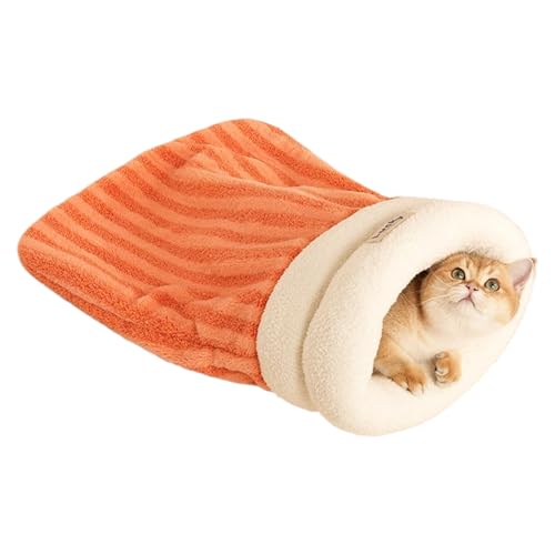 Haustier Schlafsack - Winter Katzenschlafsack Kuschelsack - Kratzfeste Katzen Schlafhöhle Für Balkon Wohnzimmer Schlafzimmer Reise Wohnung Terrasse Haustier Schlafsack - Winter Katzenschlafsack Kuschelsack - Kratzfeste Katzen Schlafhöhle Für Balkon Wohnzimmer Schlafzimmer Reise Wohnung Terrasse von Pomurom