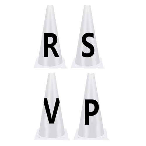Pomurom Buchstaben für Dressurviereck, 4 Stück Dressur-Buchstaben für Reitsportler und Veranstaltungen, Dressur Kegel Dressurmarker P, R, S, V, Dressurmarkierung für Pferdedressur Pomurom Buchstaben für Dressurviereck, 4 Stück Dressur-Buchstaben für Reitsportler und Veranstaltungen, Dressur Kegel Dressurmarker P, R, S, V, Dressurmarkierung für Pferdedressur von Pomurom