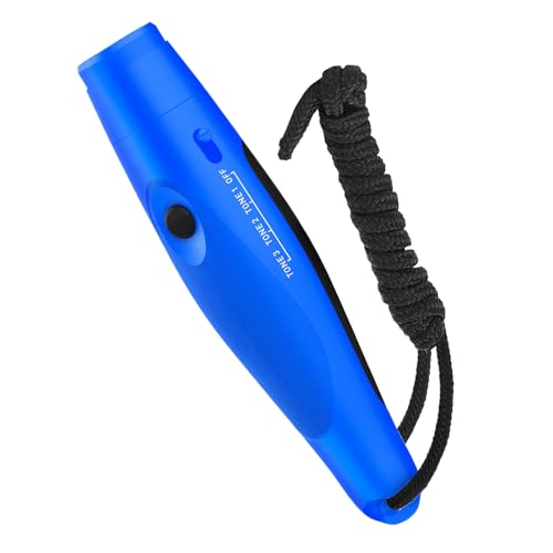 Pomurom Elektronische Pfeife | DREI Töne DREI Einstellbare Lautstärken - Portable Handgehaltene Schiedsrichter Pfeife Mit Kordel Für Sporttraining Hundetraining Outdoor Wandern Camping von Pomurom